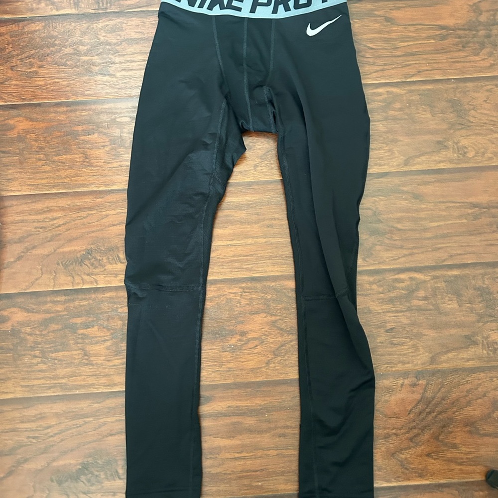 Nike Pro Compression Leggings Black Size M